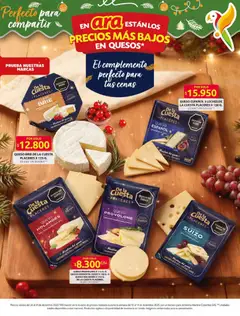 Ara - Ahorra con precios bajos y ofertas en la canasta familiar  -  Vista previa de la revista de la tienda Ara valido desde el 26.12.2025 | Página: 5 | Productos: Queso