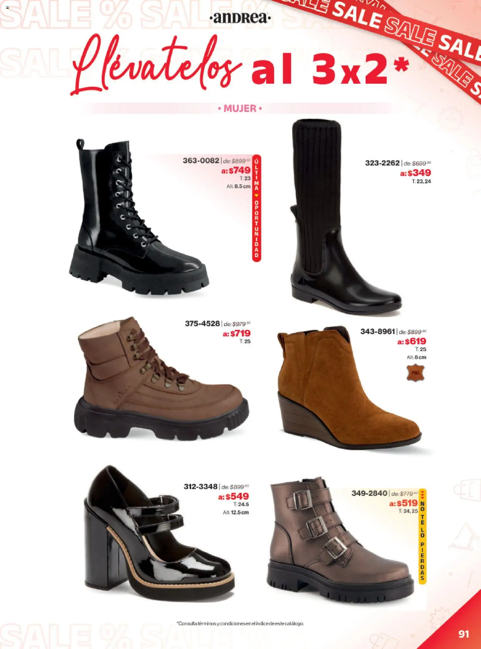 Nuevas ofertas de Andrea válidas en toda la República Mexicana desde el 21.12.2025. ¡Encuentra las mejores ofertas en Andrea catálogo Outlet! | Página: 91 | Productos: Sal