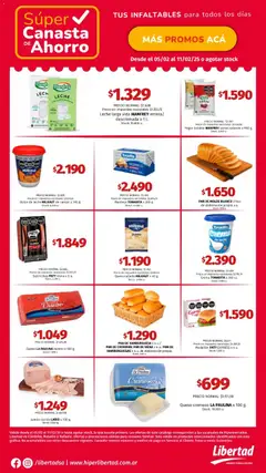 Vista previa Hipermercado Libertad catálogo válido desde el 05.02.2026