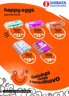Shibata ofertas Ovos Mantiqueira Brasil - Pré-Visualização do folheto da loja Shibata, válido de 04.04.2026