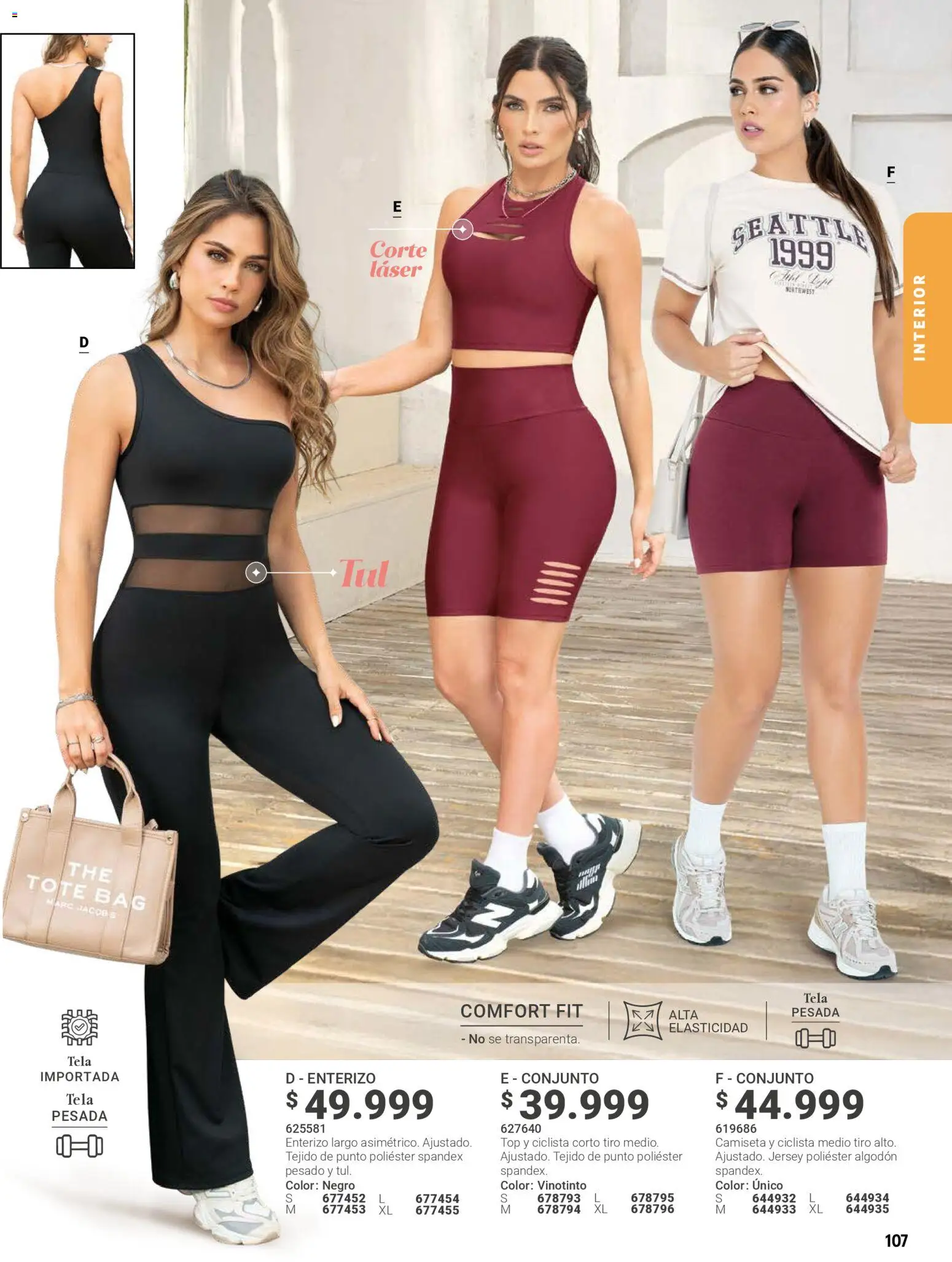 Carmel revista - valida desde el 01.02.2026 | Página: 107 | Productos: Algodón, Camiseta, Conjunto, Enterizo