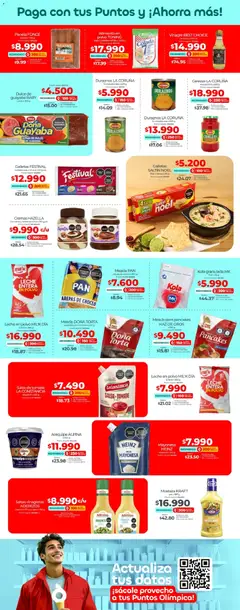 Olímpica - Más puntos, más ahorro -  Vista previa de la revista de la tienda Olímpica valido desde el 18.01.2026 | Página: 2 | Productos: Cereales, Arequipe, Tomate, Mostaza