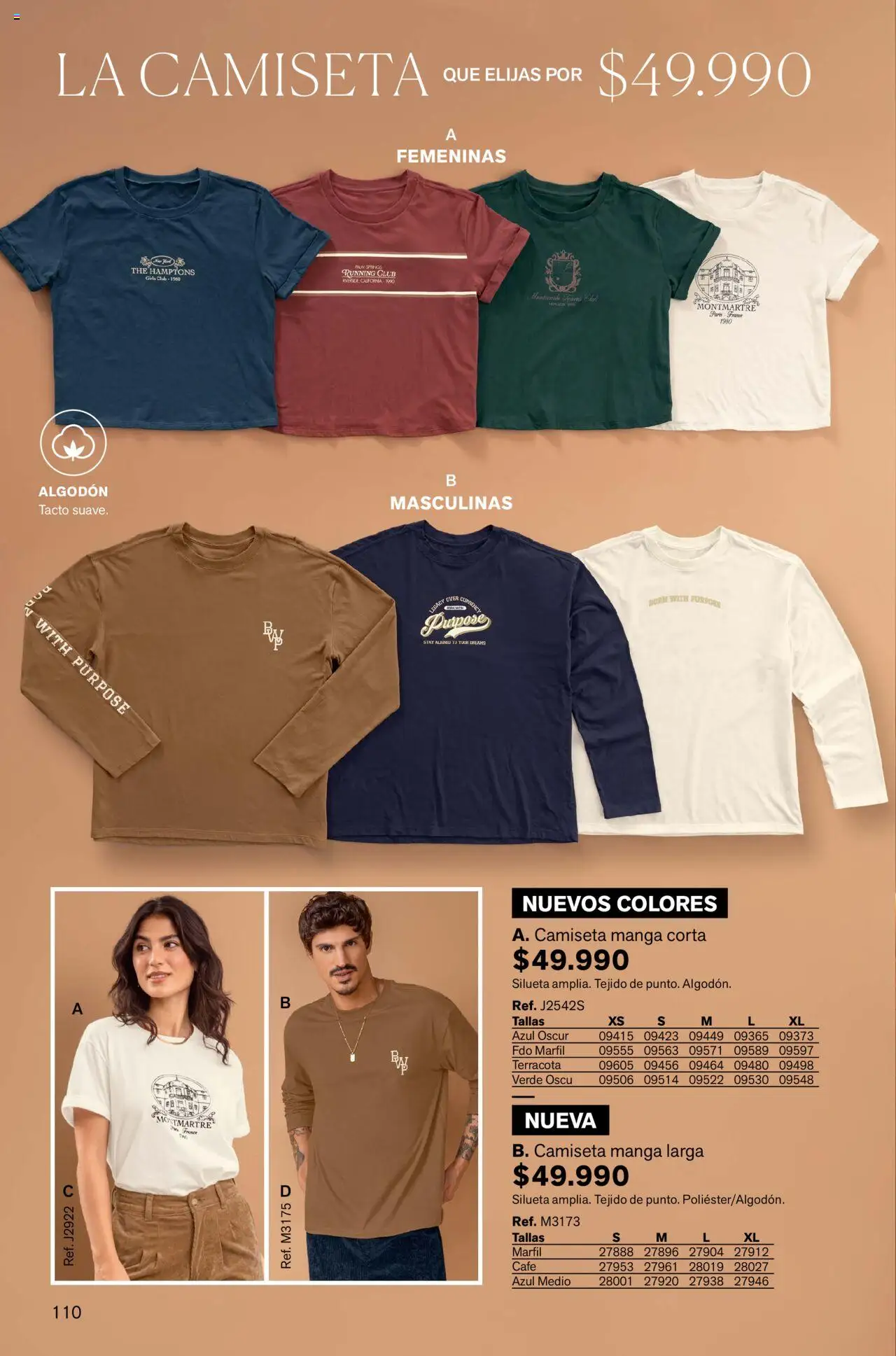 Leonisa revista - valida desde el 04.08.2025 | Página: 110 | Productos: Algodón, Camiseta, Café