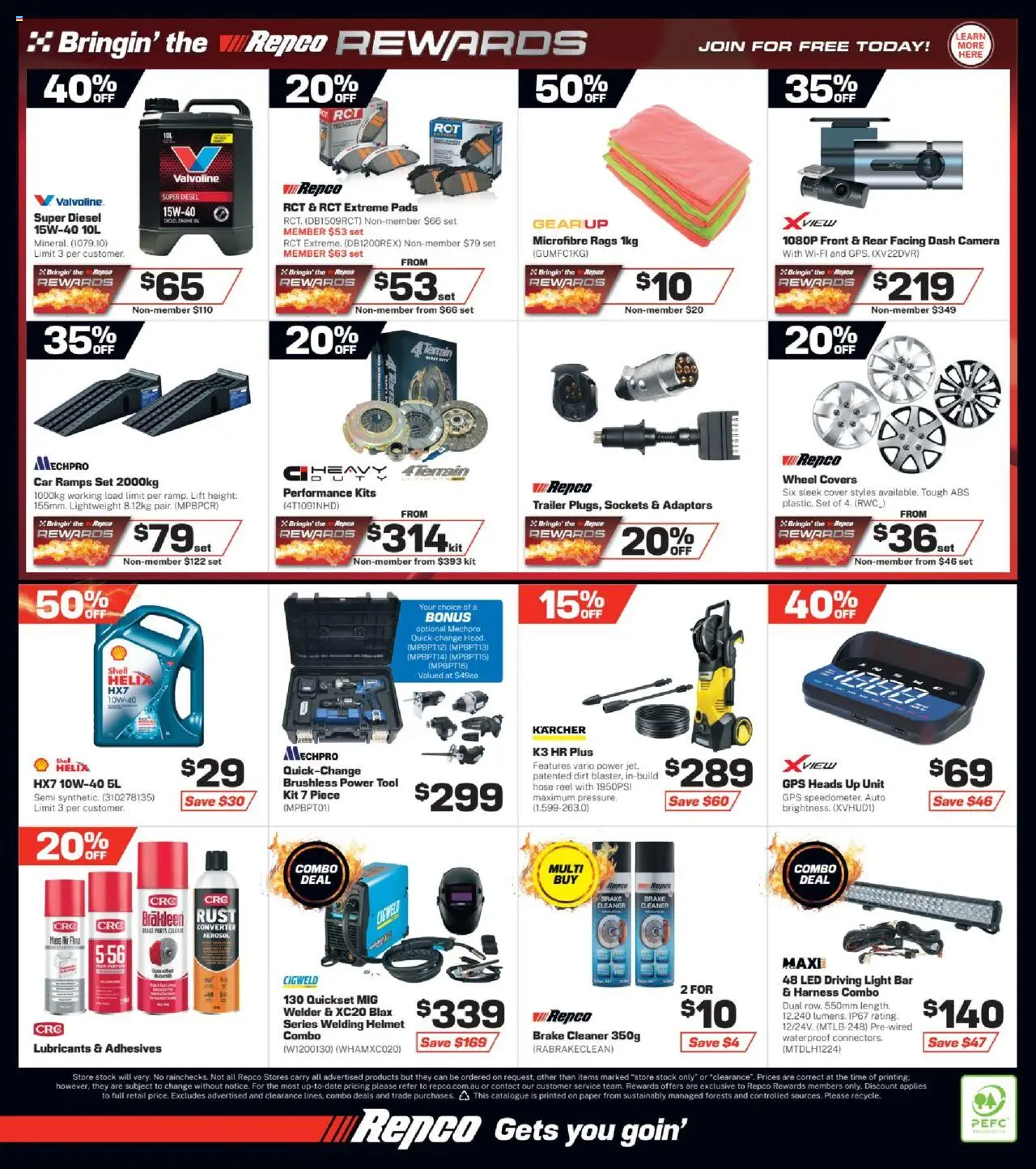 Repco catalogue - valid from 10.09.2025 | Page: 16 | Products: Light, Kits, Cleaner, Camera