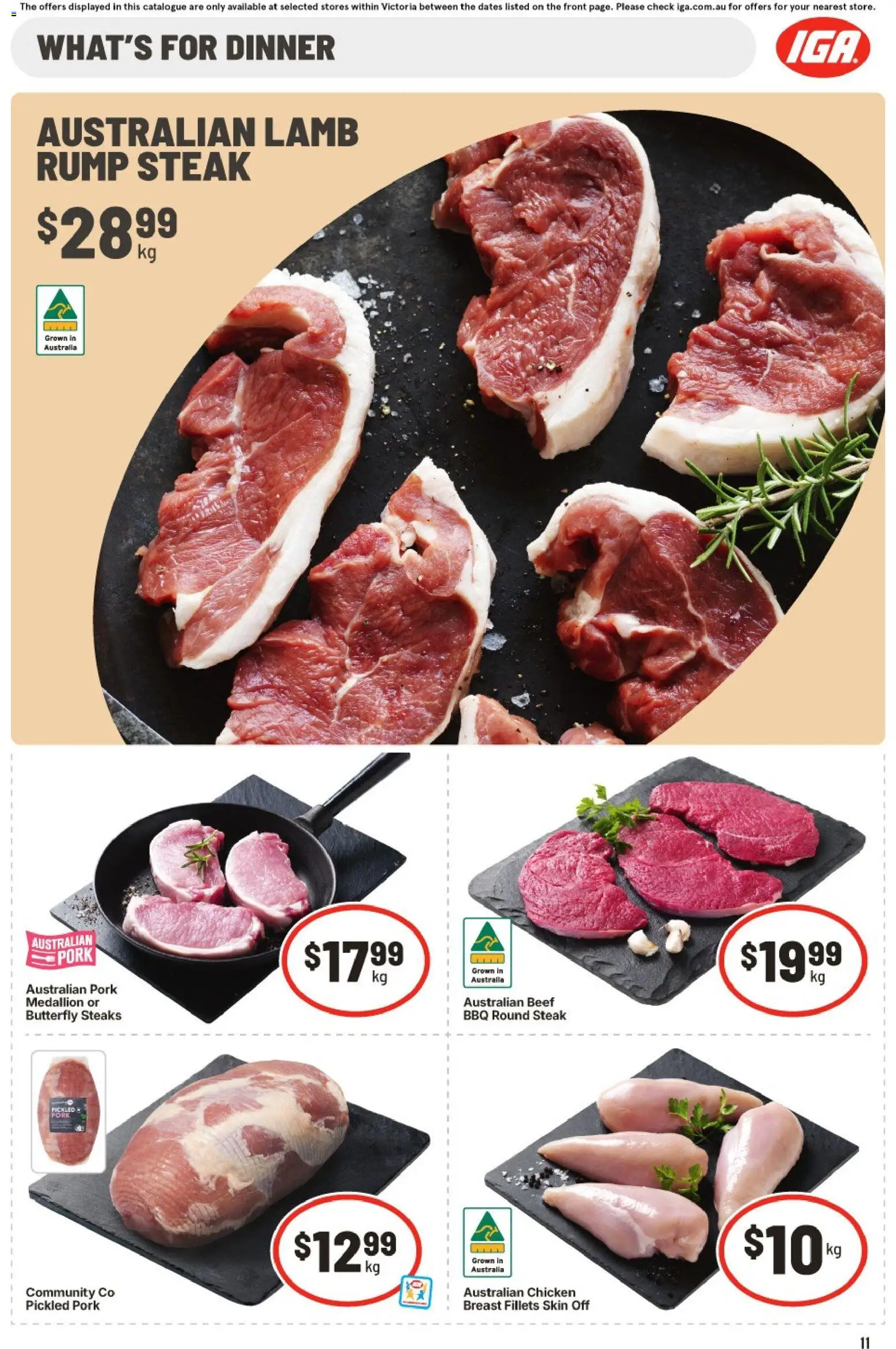 IGA catalogue - valid from 07.01.2026 | Page: 14 | Products: Beef, Salmon
