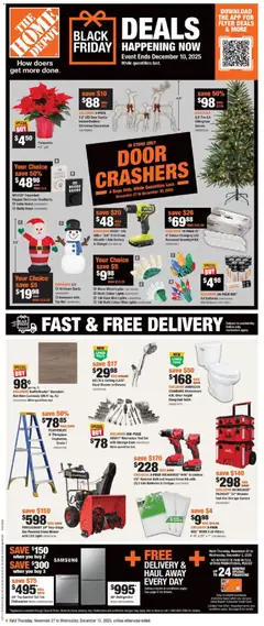Preview of Home Depot flyer - AB from shop Home Depot valid from 27.11.2025