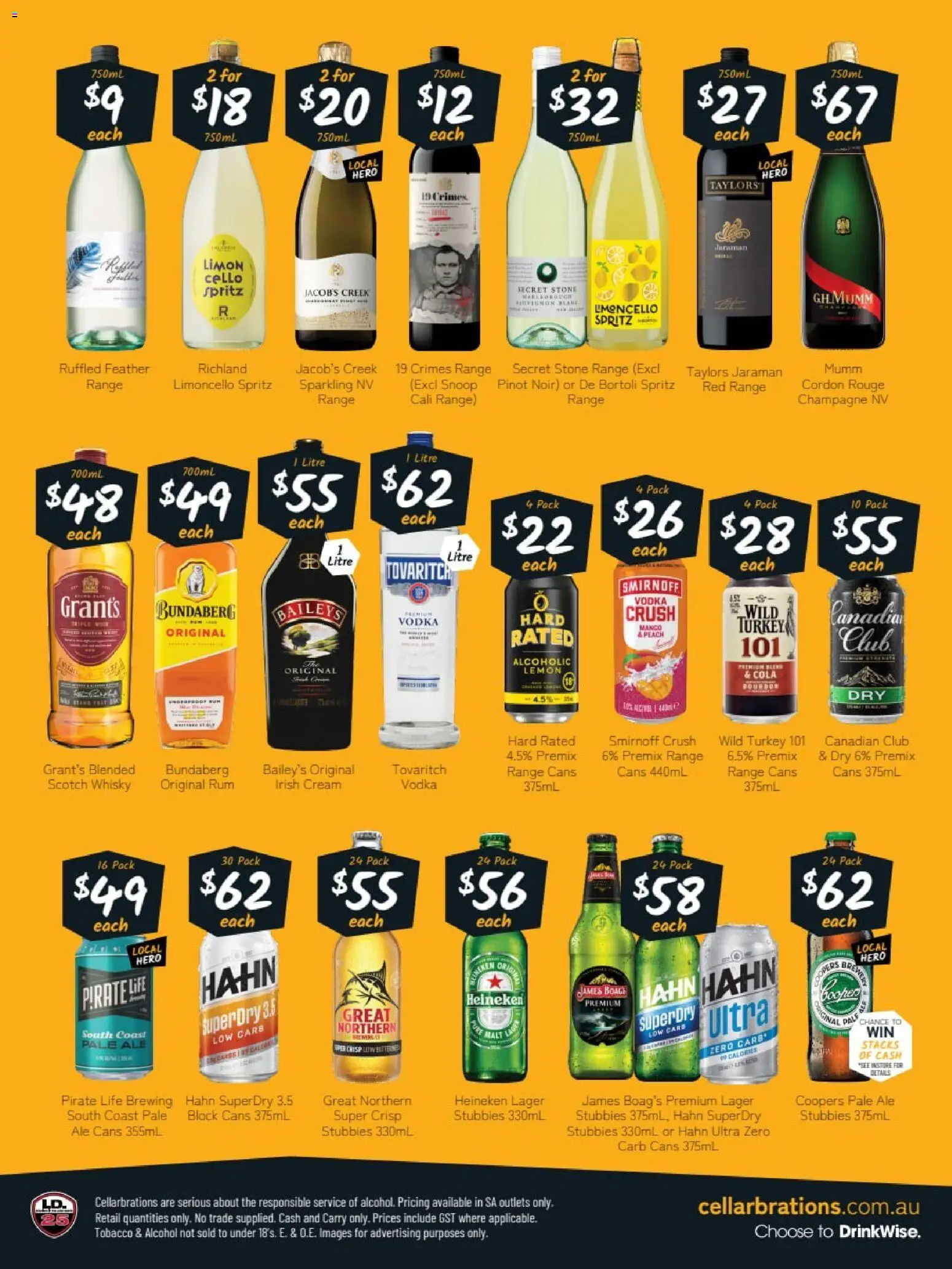 Cellarbrations catalogue - valid from 20.04.2026 | Page: 2 | Products: Cream, Scotch, Turkey, Peach