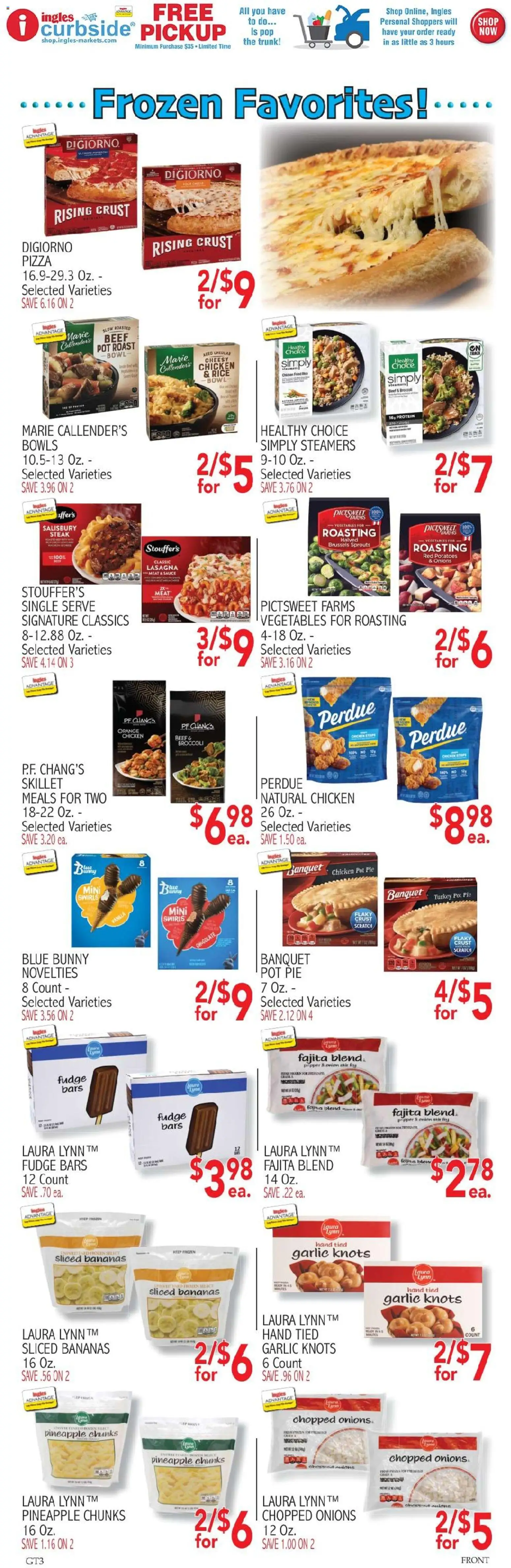 Ingles Weekly Ad - valid from 22.04.2026 | Page: 7 | Products: Broccoli, Skillet, Sauce, Garlic