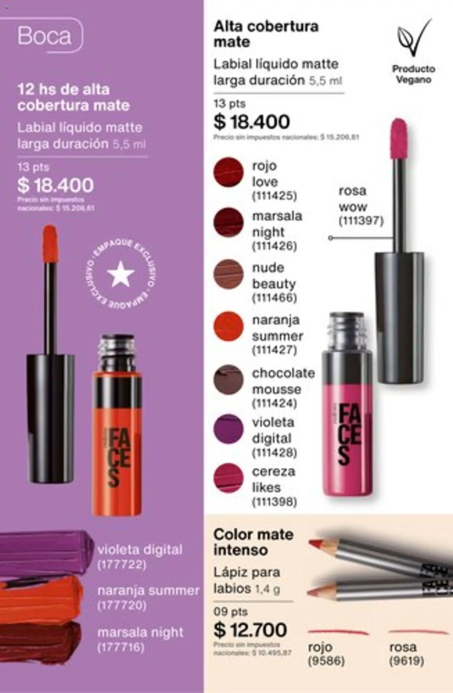 Catálogo Natura Ciclo 16/2025 │ válido desde el 01.11.2025 | Página: 167 | Productos: Mate, Mousse, Chocolate