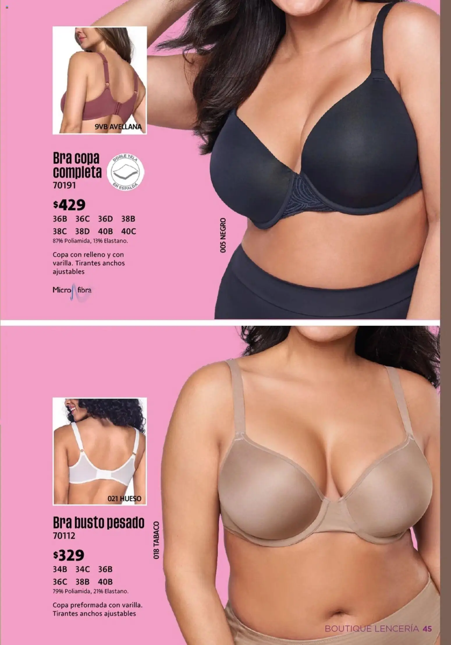 Nuevas ofertas de Ilusión válidas en toda la República Mexicana desde el 01.03.2026. ¡Encuentra las mejores ofertas en Ilusión catálogo Primavera! | Página: 47 | Productos: Tirantes, Lenceria