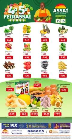 Assaí Atacadista ofertas - PB - Pré-Visualização do folheto da loja Assaí Atacadista, válido de 15.04.2026