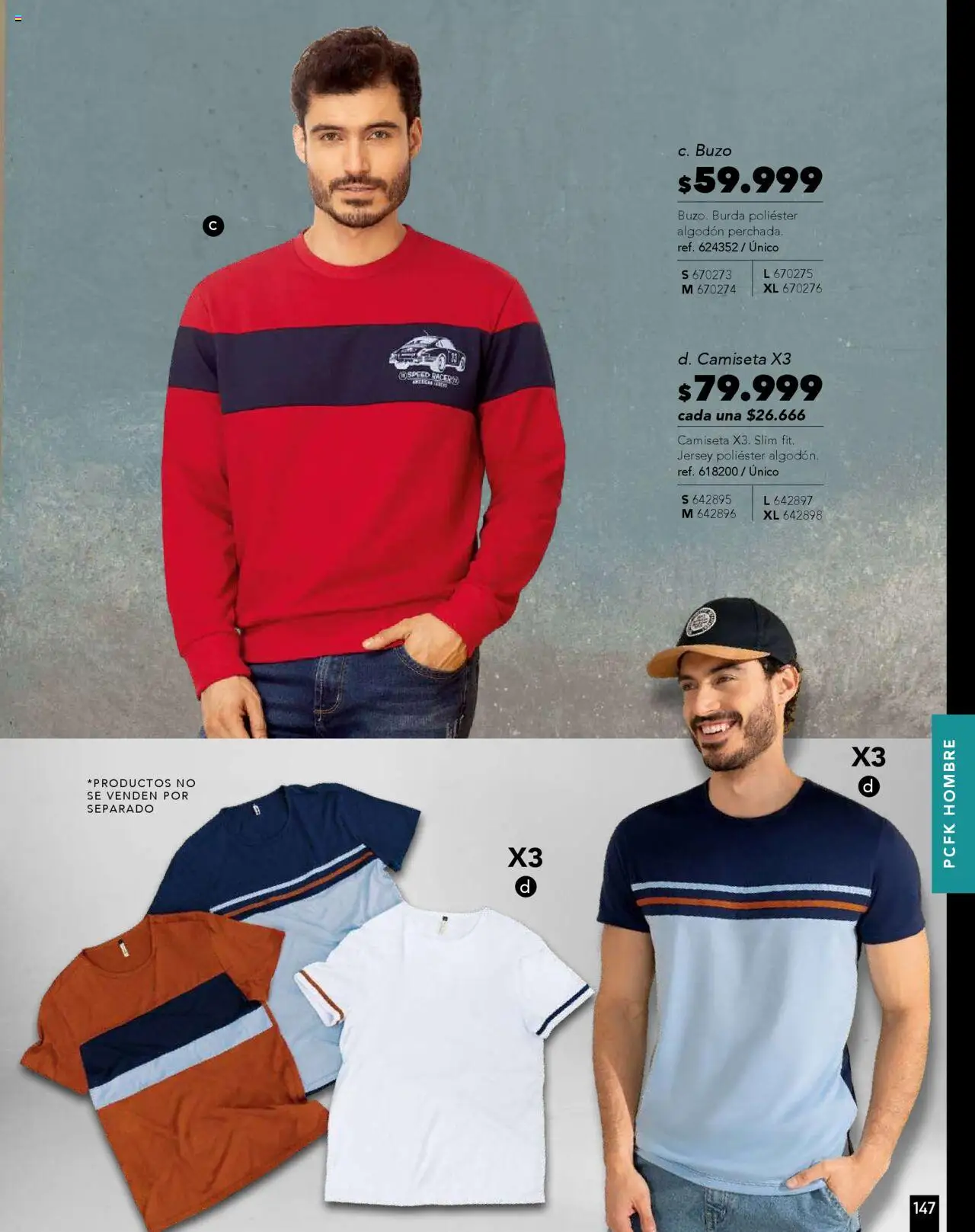 Pacifika revista - valida desde el 01.08.2025 | Página: 156 | Productos: Algodón, Buzo, Camiseta