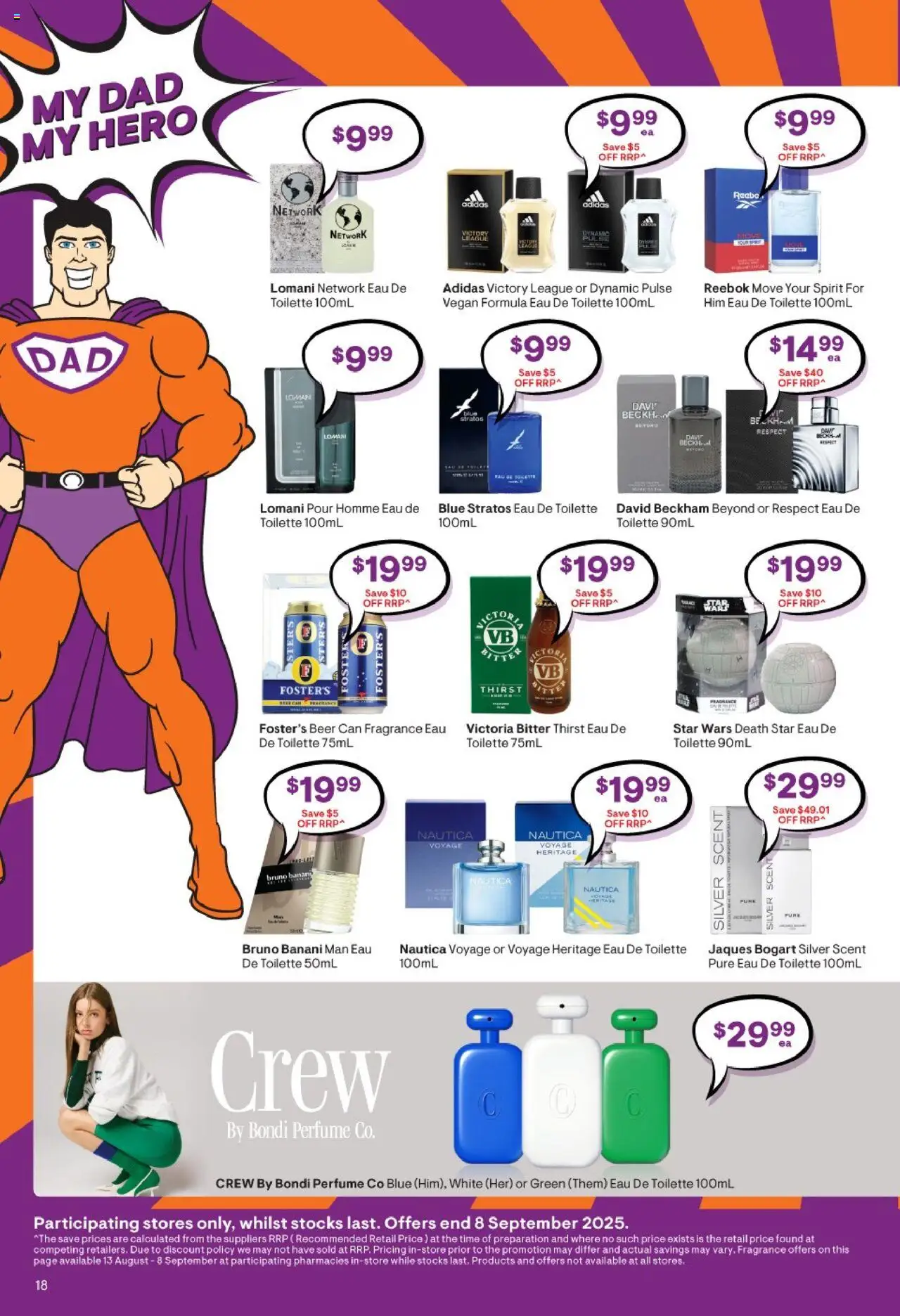 Discount Drug Stores catalogue - valid from 13.08.2025 | Page: 18 | Products: Perfume, Fragrance, Eau de toilette, Beer