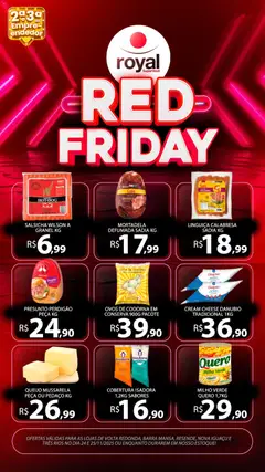 Royal Supermercados Black Friday - Pré-Visualização do folheto da loja Royal Supermercados, válido de 24.11.2025