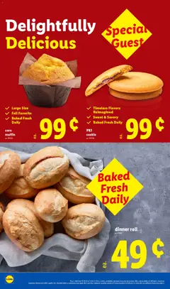 Preview of Lidl weekly ads valid from 19.11.2025 | Page: 6 | Products: Corn, Muffin