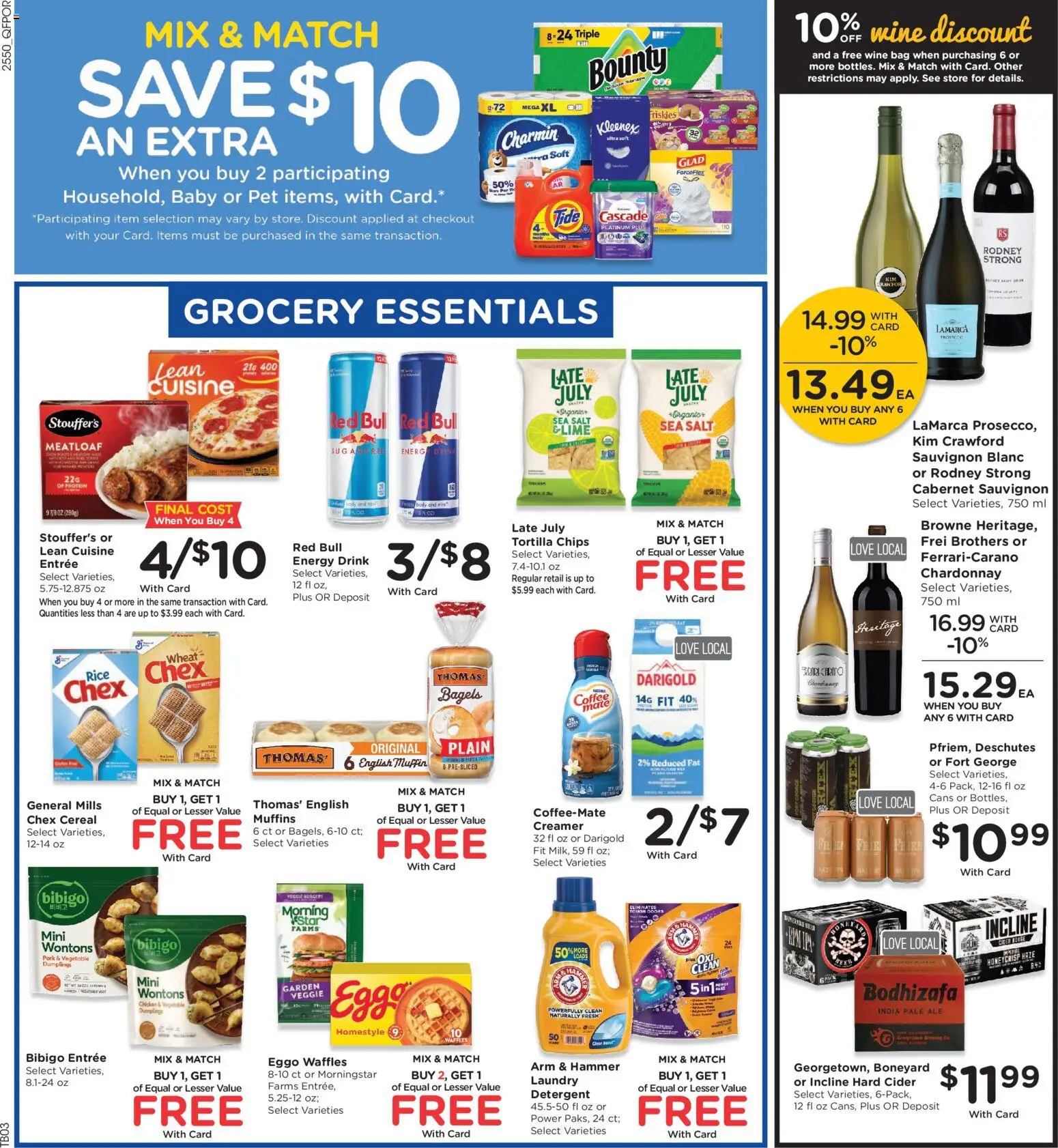 QFC Weekly Ad - OR - valid from 14.01.2026 | Page: 6 | Products: Hammer, Rice, Muffin, Bag