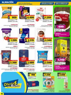 Vista previa Carrefour Maxi catálogo - Chubut válido desde el 20.10.2025 | Página: 16 | Productos: Yerba, Edulcorante, Dulce de leche, Café