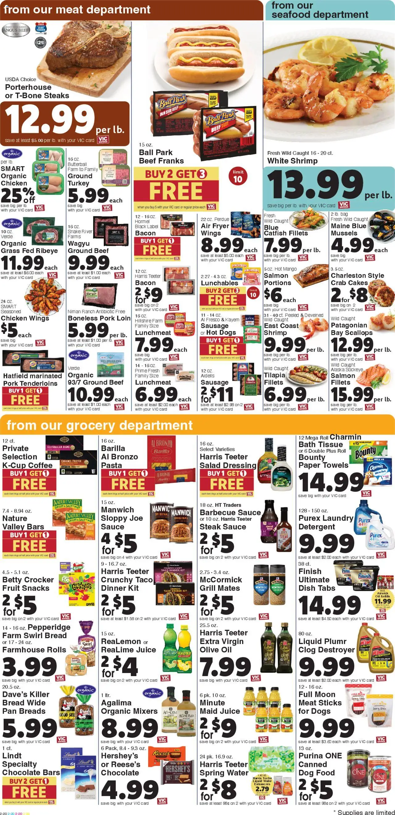 Harris Teeter Weekly Ad - valid from 17.09.2025 | Page: 4 | Products: Bath, Juice, Hot Dogs, Grill