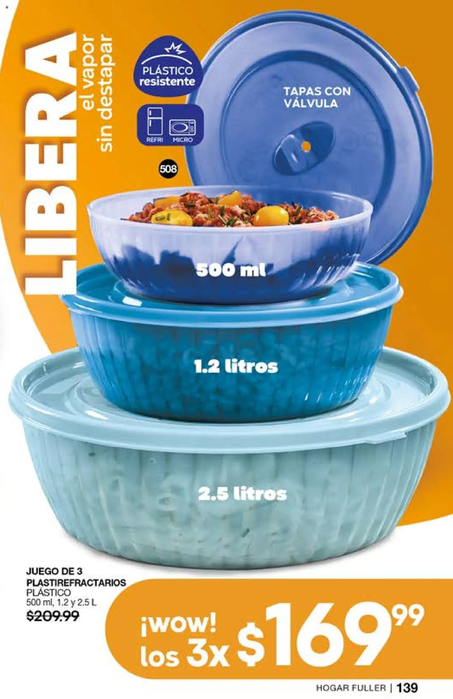 Nuevas ofertas de Fuller válidas en toda la República Mexicana desde el 29.04.2026. ¡Encuentra las mejores ofertas en Fuller campaña 2 2026! | Página: 139 | Productos: Juego, Válvula