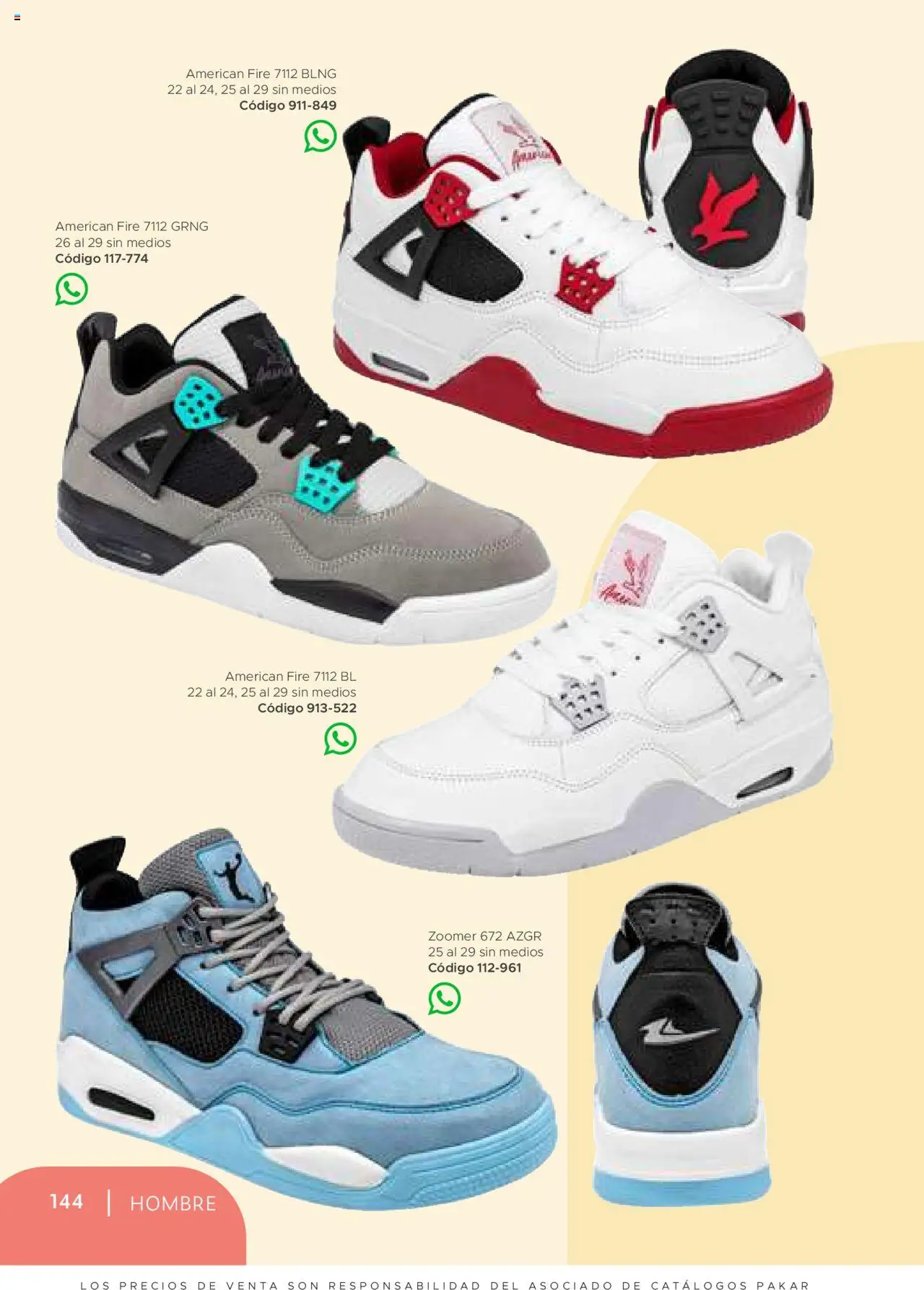 Nuevas ofertas de SC Pakar válidas en toda la República Mexicana desde el 24.07.2025. ¡Encuentra las mejores ofertas en SC Pakar - Catálogo Hombre otoño / invierno! | Página: 144