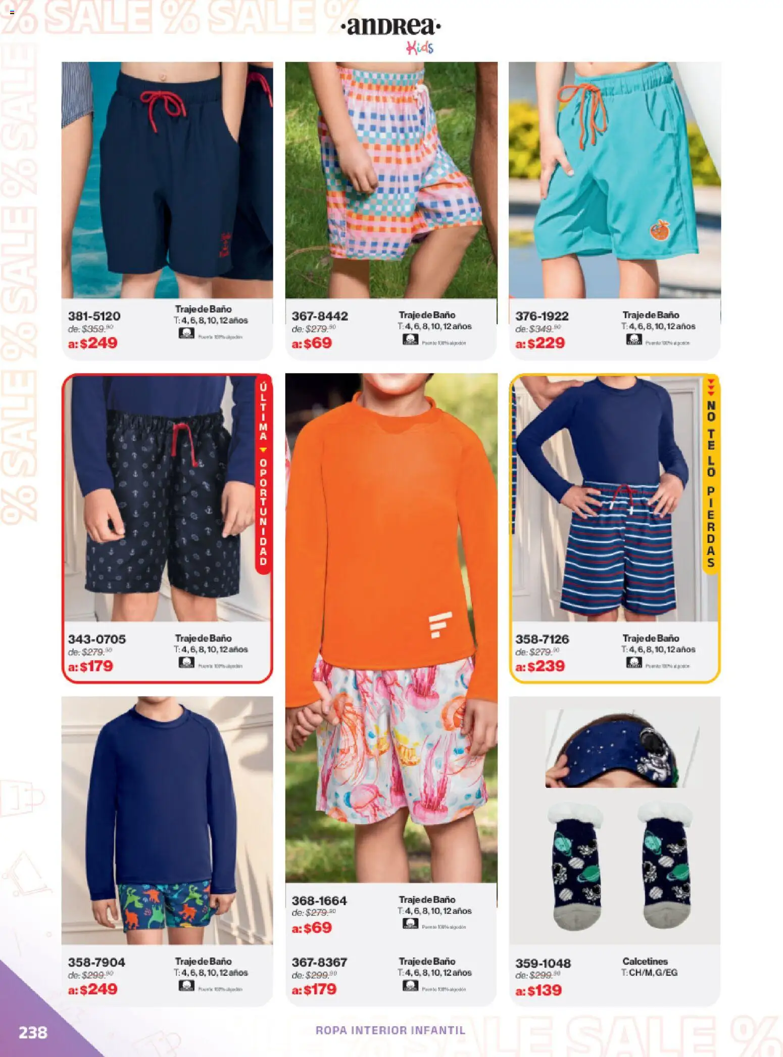 Nuevas ofertas de Andrea válidas en toda la República Mexicana desde el 21.12.2025. ¡Encuentra las mejores ofertas en Andrea catálogo Outlet! | Página: 238 | Productos: Traje, Ropa, Traje de baño, Baño