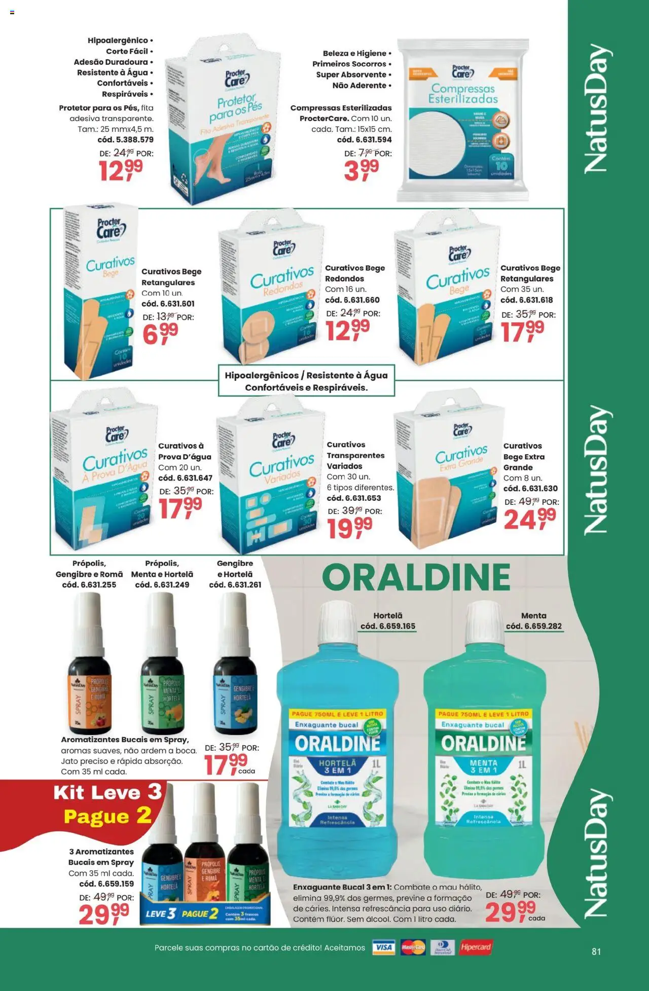 Quatro Estações Folheto - válido de 01.09.2025 | Página: 81 | Produtos: Hortelã, Fita, Absorvente, Própolis