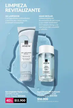 Vista previa Catálogo AVON Campaña 4/2026 válido desde el 01.04.2026 | Página: 117 | Productos: Agua, Limpiador, Limpiador facial