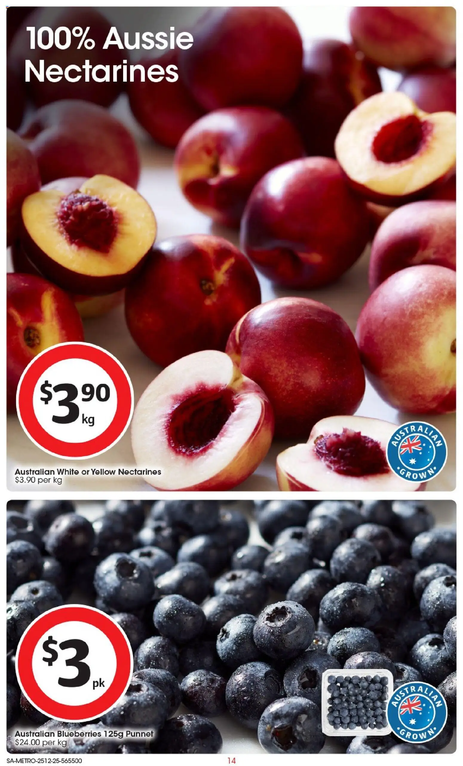 Coles catalogue - valid from 25.12.2025 | Page: 15 | Products: Blueberries