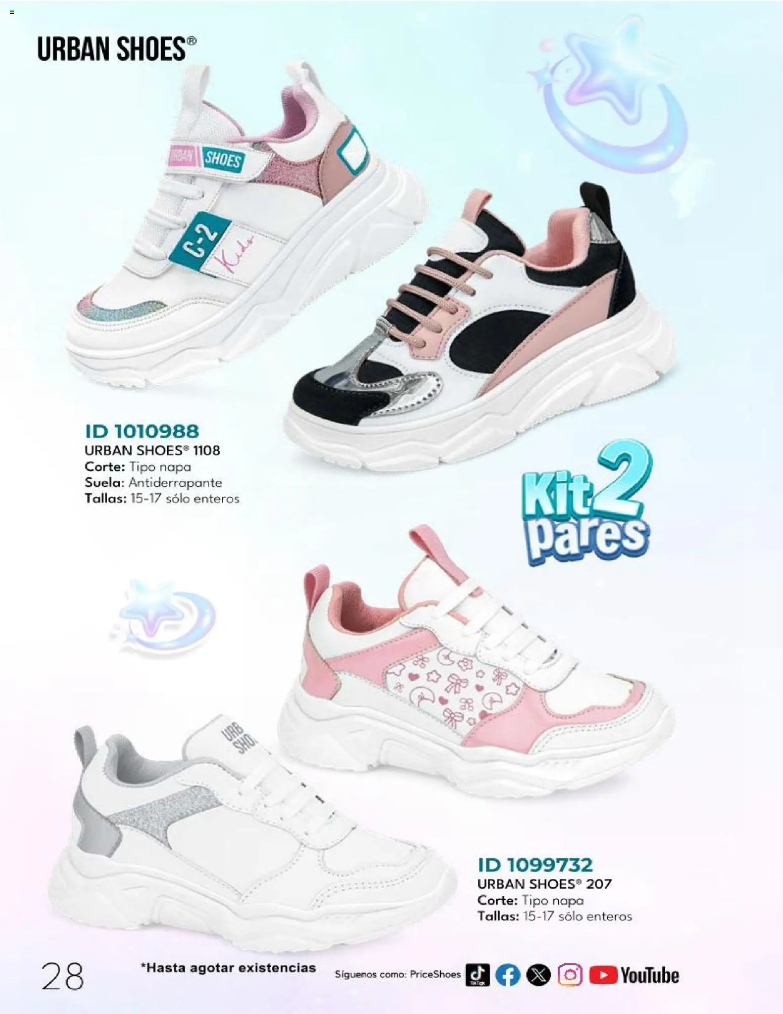 Nuevas ofertas de Price Shoes válidas en toda la República Mexicana desde el 06.12.2025. ¡Encuentra las mejores ofertas en Price Shoes catálogo Bebés! | Página: 28