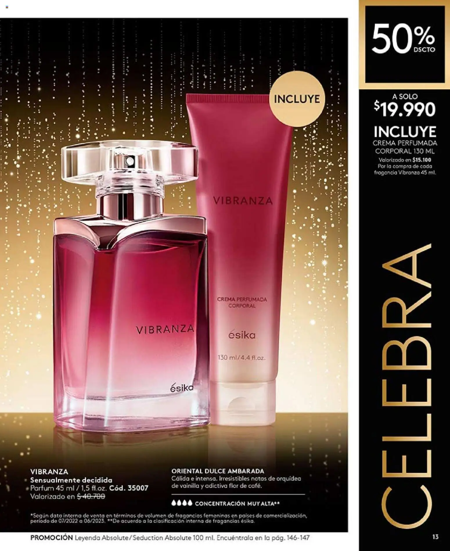 Catálogo Ésika Campaña 1 │ válido desde el 01.01.2026 | Página: 13 | Productos: Fragancia, Crema