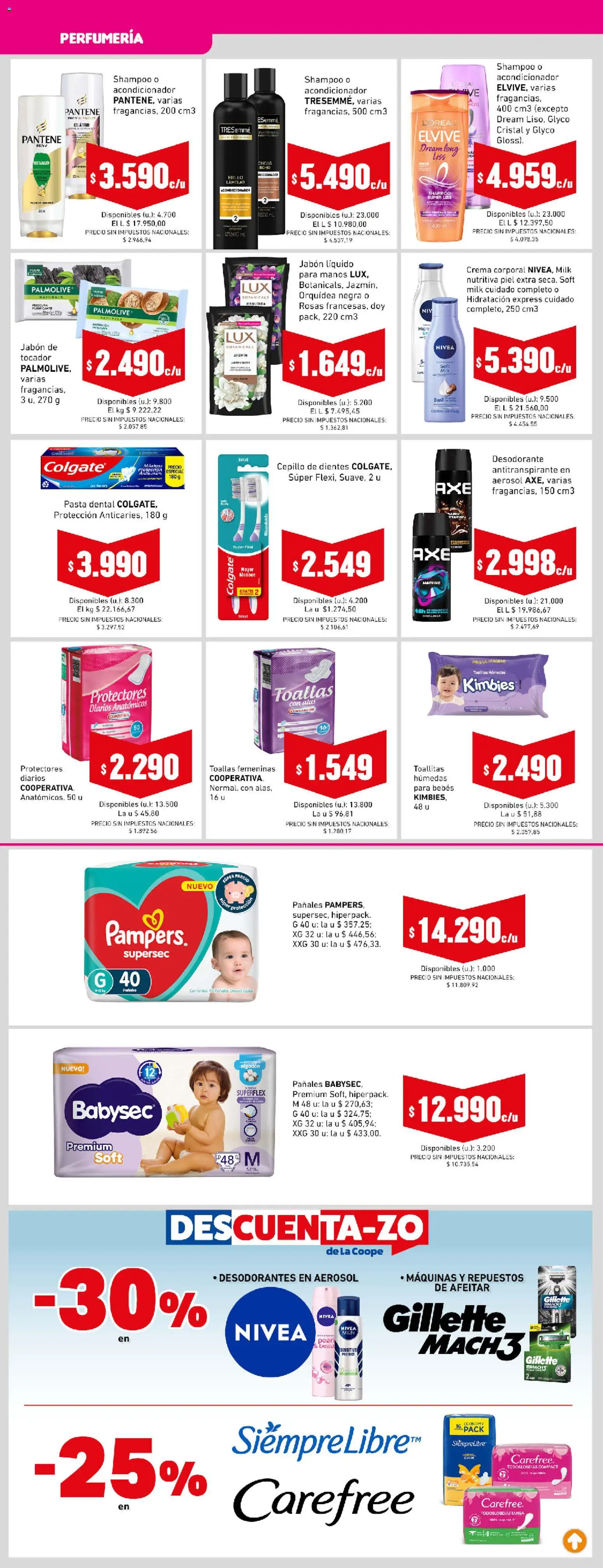 Cooperativa Obrera - Ahorrón │ válido desde el 12.03.2026 | Página: 6 | Productos: Cepillo, Toallitas húmedas, Cepillo de dientes, Crema