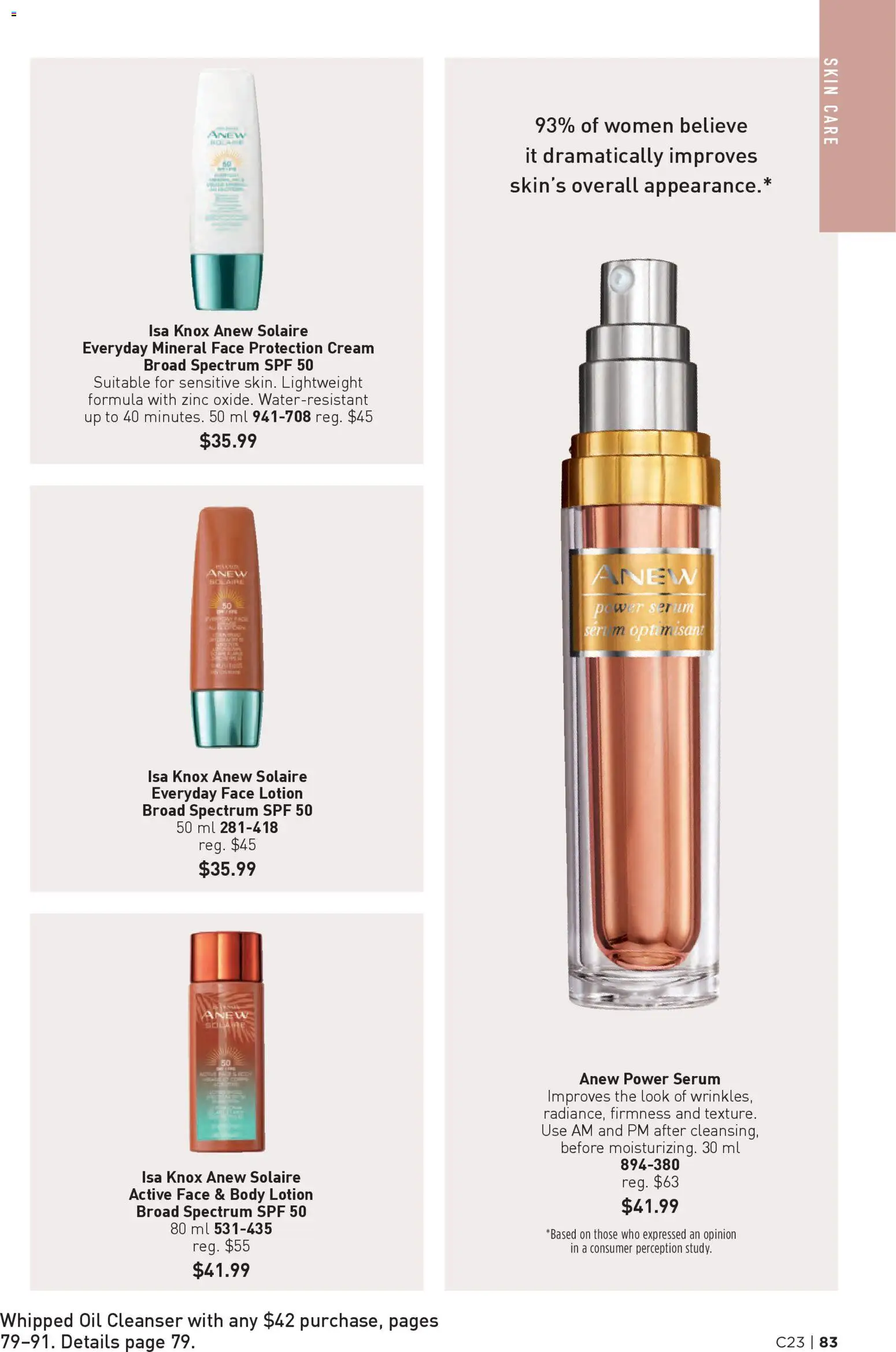 Avon flyer valid from 06.11.2025 | Page: 83 | Products: Cream, Body lotion, Oil