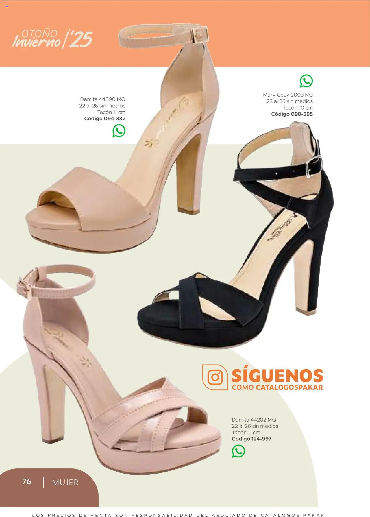 Nuevas ofertas de SC Pakar válidas en toda la República Mexicana desde el 24.07.2025. ¡Encuentra las mejores ofertas en SC Pakar Catálogo Mujer otoño / invierno! | Página: 76