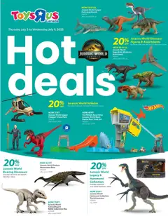 Preview of Toys’R’Us weekly flyer from shop Toys’R’Us valid from 03.07.2025