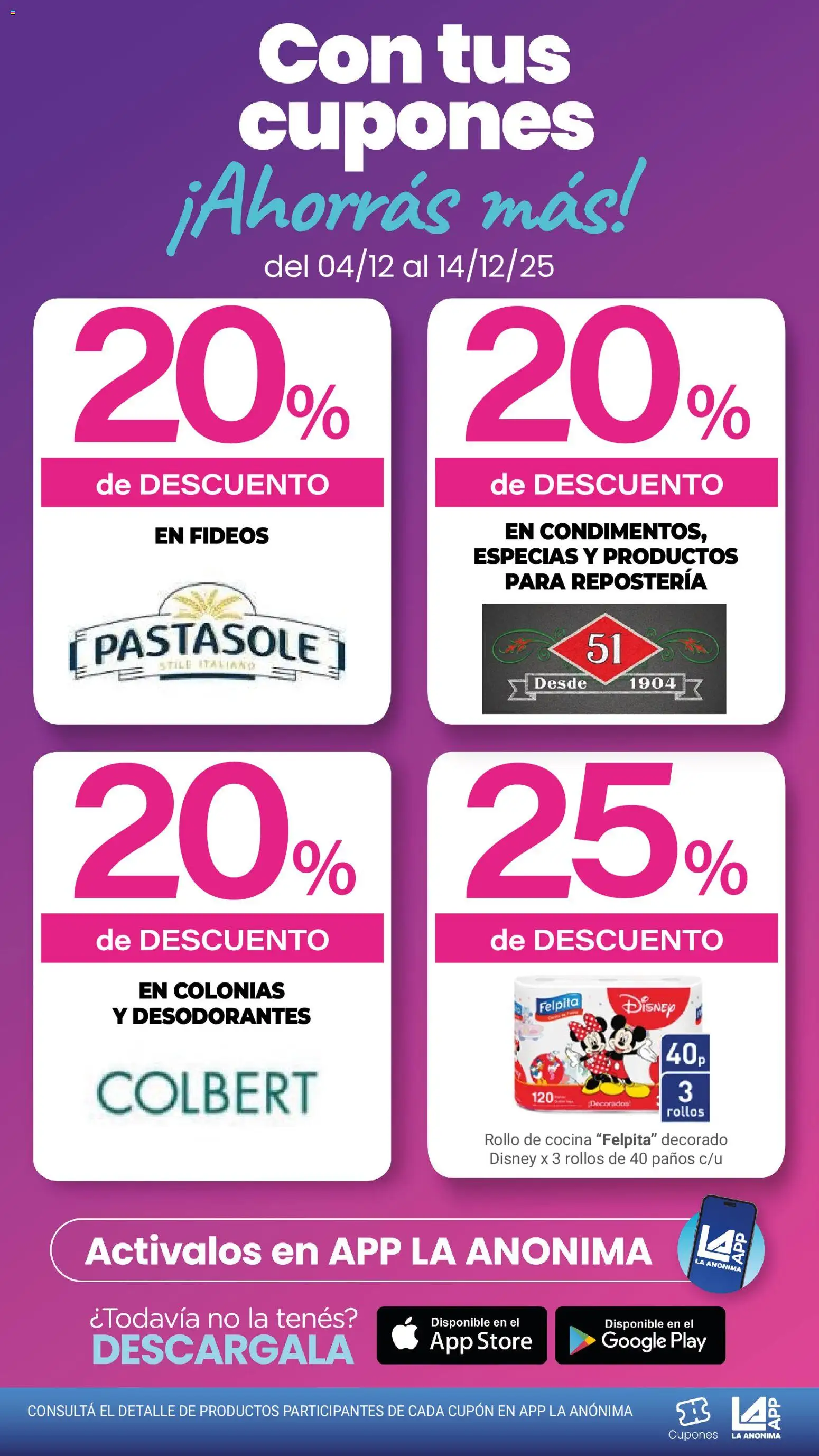 La Anonima - catalogos-masivos - insuperables-49-25-z5 │ válido desde el 04.12.2025 | Página: 6 | Productos: Cocina, Fideos