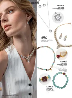 Nuevas ofertas de Andrea válidas en toda la República Mexicana desde el 25.05.2025. ¡Encuentra las mejores ofertas en Andrea - Catálogo Beauty Campaña 3! | Página: 116 | Productos: Juego, Pulsera, Gargantilla