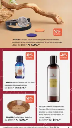 Vista previa de Home Interiors catálogo Benessi, nuevo folleto de la tienda, válido en México a partir del 19.05.2025 | Página: 16 | Productos: Aceite, Brazalete