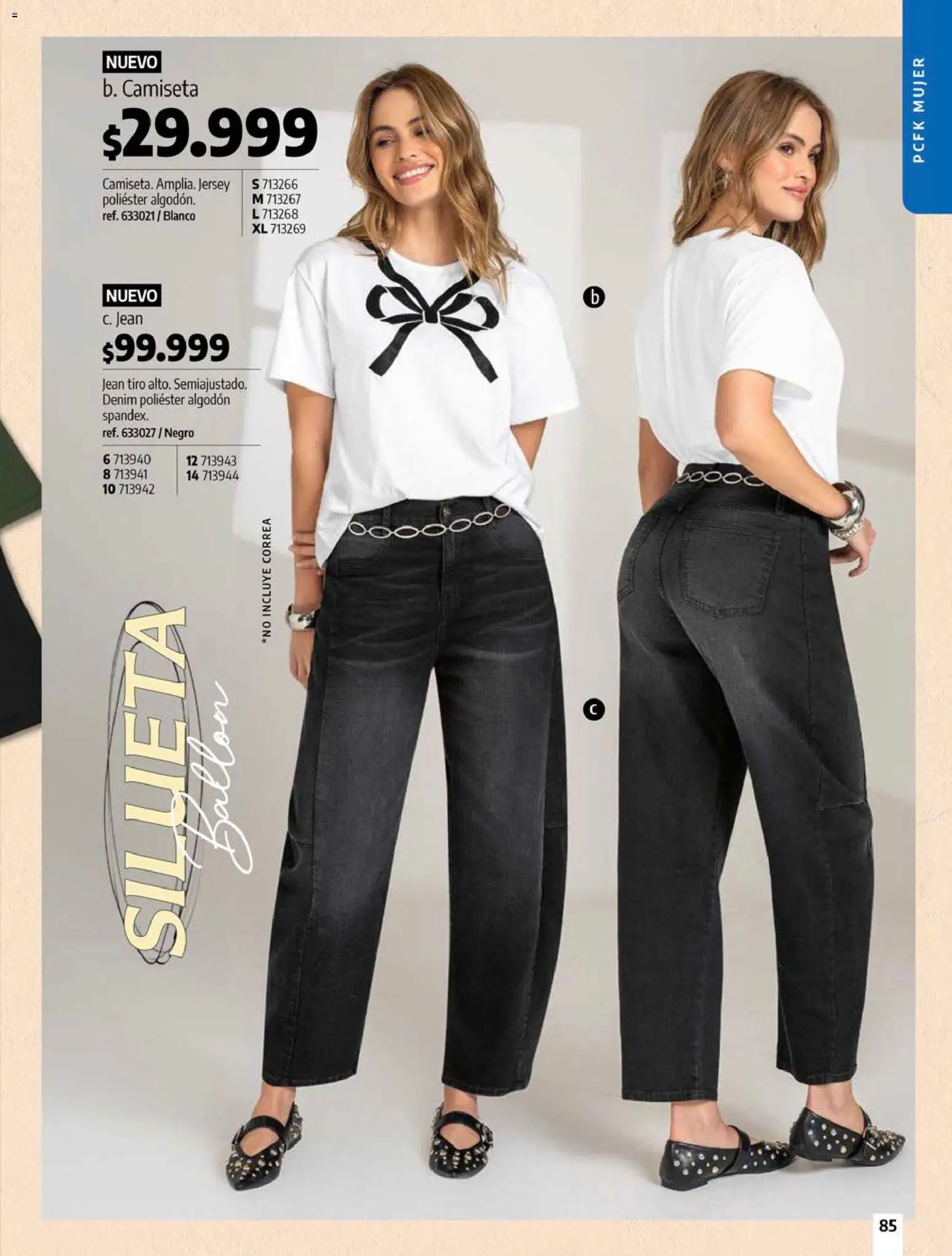 Pacifika revista - valida desde el 01.08.2026 | Página: 85 | Productos: Algodón, Jean, Camiseta