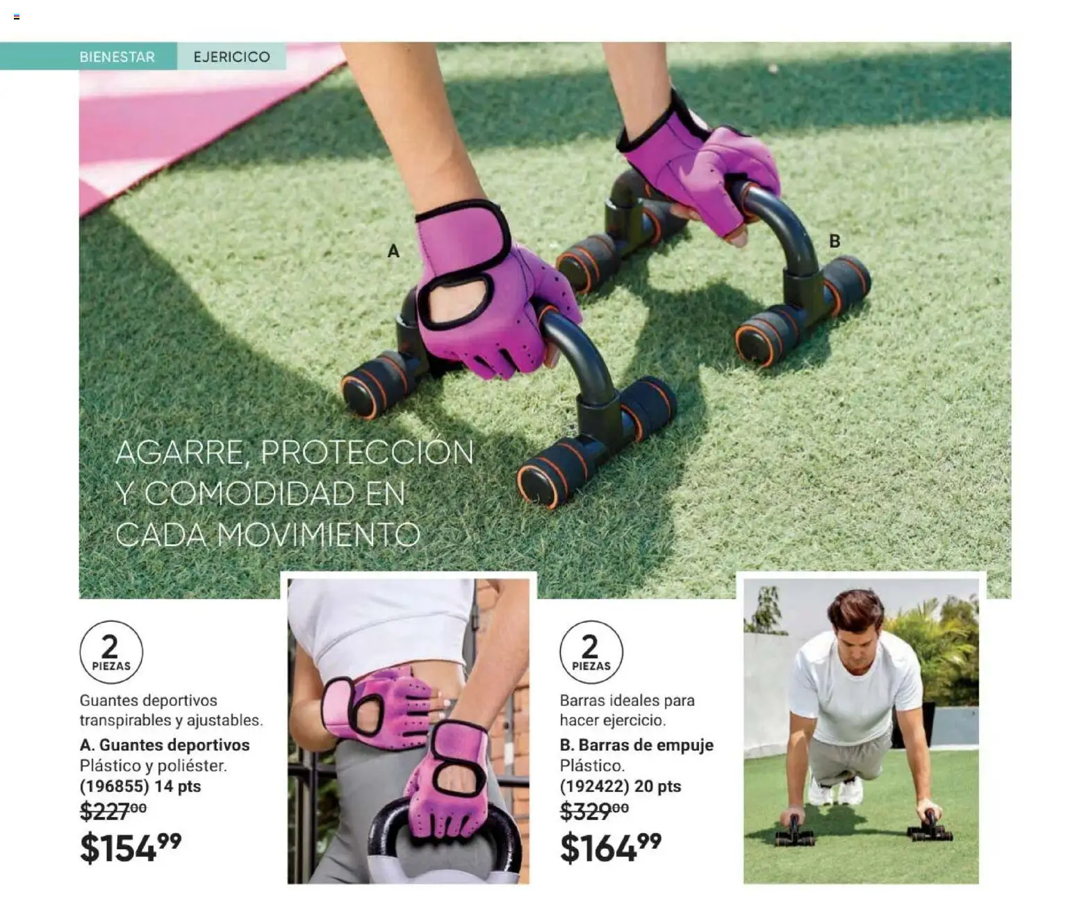 Nuevas ofertas de AVON válidas en toda la República Mexicana desde el 28.11.2025. ¡Encuentra las mejores ofertas en AVON Casa & Estilo 18 2025! | Página: 120 | Productos: Guantes