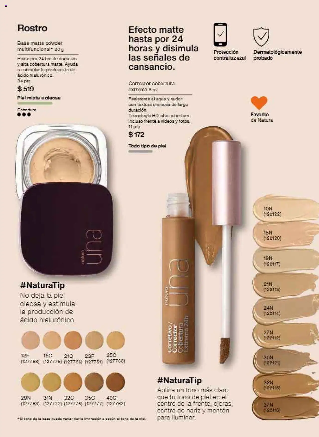 Nuevas ofertas de Natura válidas en toda la República Mexicana desde el 12.10.2025. ¡Encuentra las mejores ofertas en Natura - Campaña 16 2025! | Página: 60 | Productos: Agua, Corrector