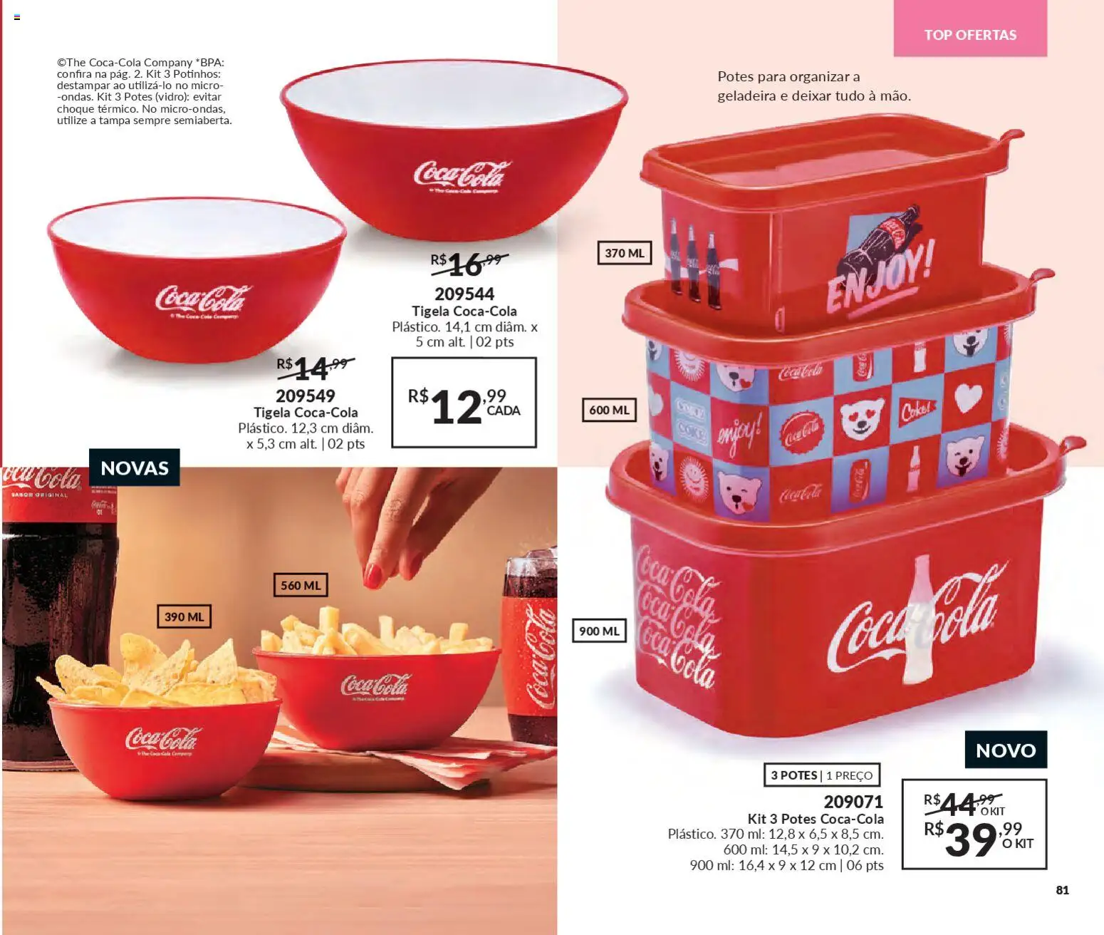 Avon Folheto - válido de 21.11.2025 | Página: 81 | Produtos: Geladeira, Cola, Potes, Tigela