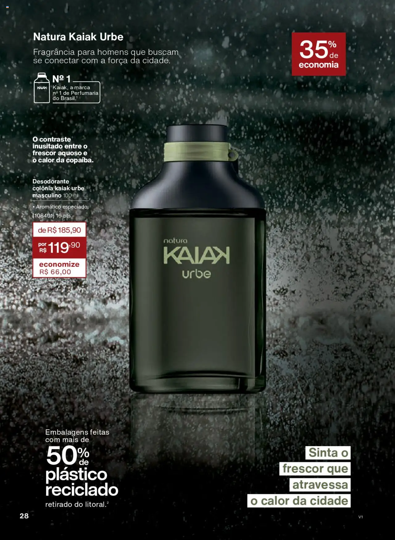 Natura Folheto - válido de 18.08.2025 | Página: 28 | Produtos: Fragrância, Desodorante