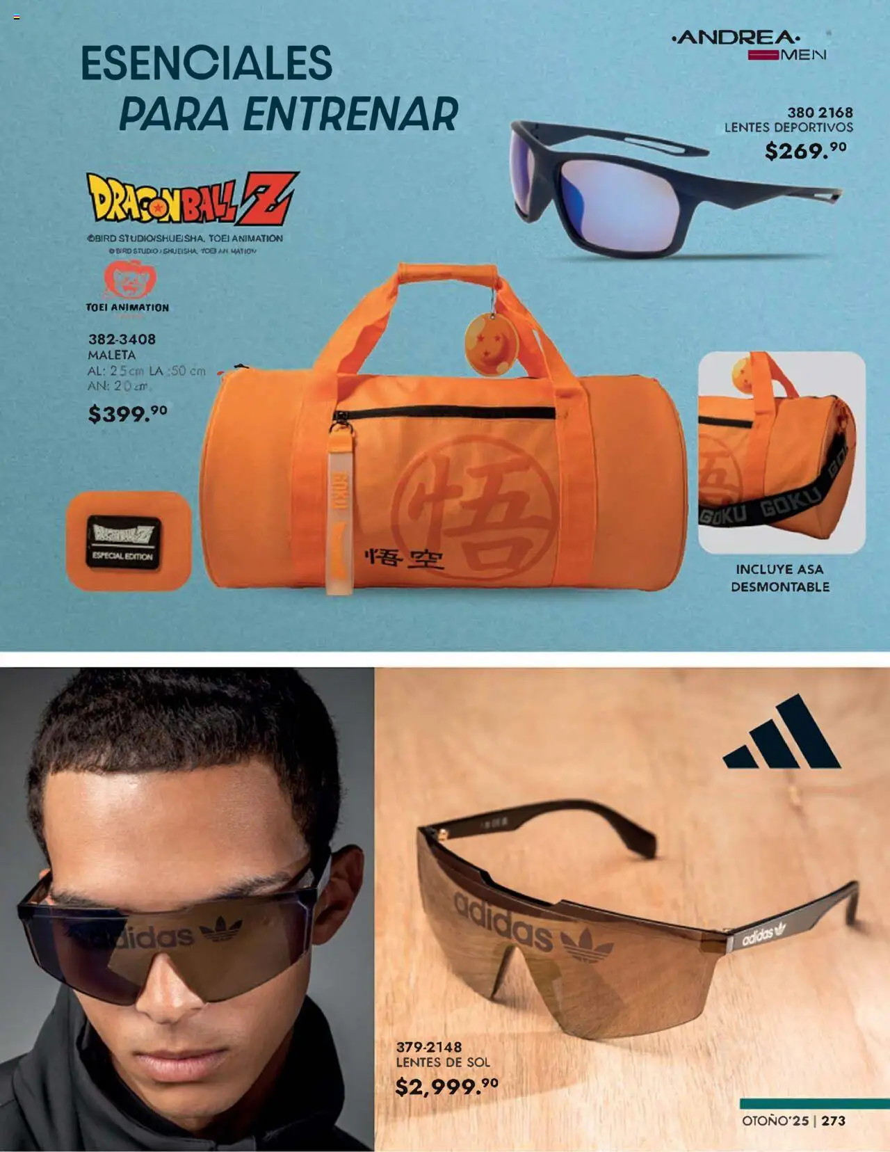 Nuevas ofertas de Andrea válidas en toda la República Mexicana desde el 24.08.2025. ¡Encuentra las mejores ofertas en Andrea - Catálogo Accesorios! | Página: 47 | Productos: Lentes, Maleta, Lentes de sol