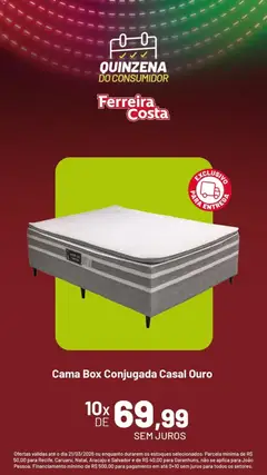 Ferreira Costa - Ofertas atuais - Pré-Visualização do folheto da loja Ferreira Costa, válido de 04.03.2026 | Página: 8 | Produtos: Cama