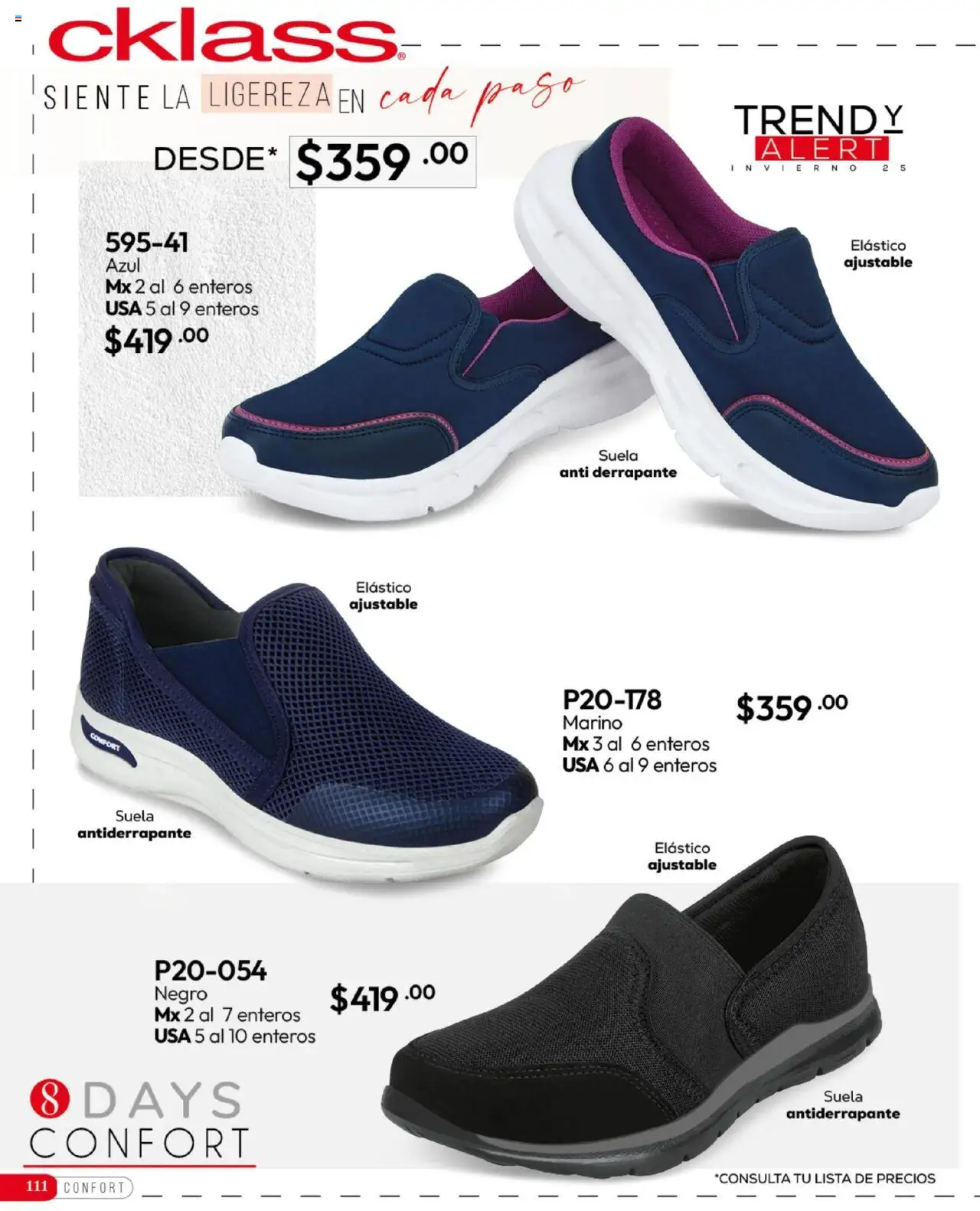 Nuevas ofertas de Cklass válidas en toda la República Mexicana desde el 16.09.2025. ¡Encuentra las mejores ofertas en Cklass - Catálogo Invierno Calzado! | Página: 112