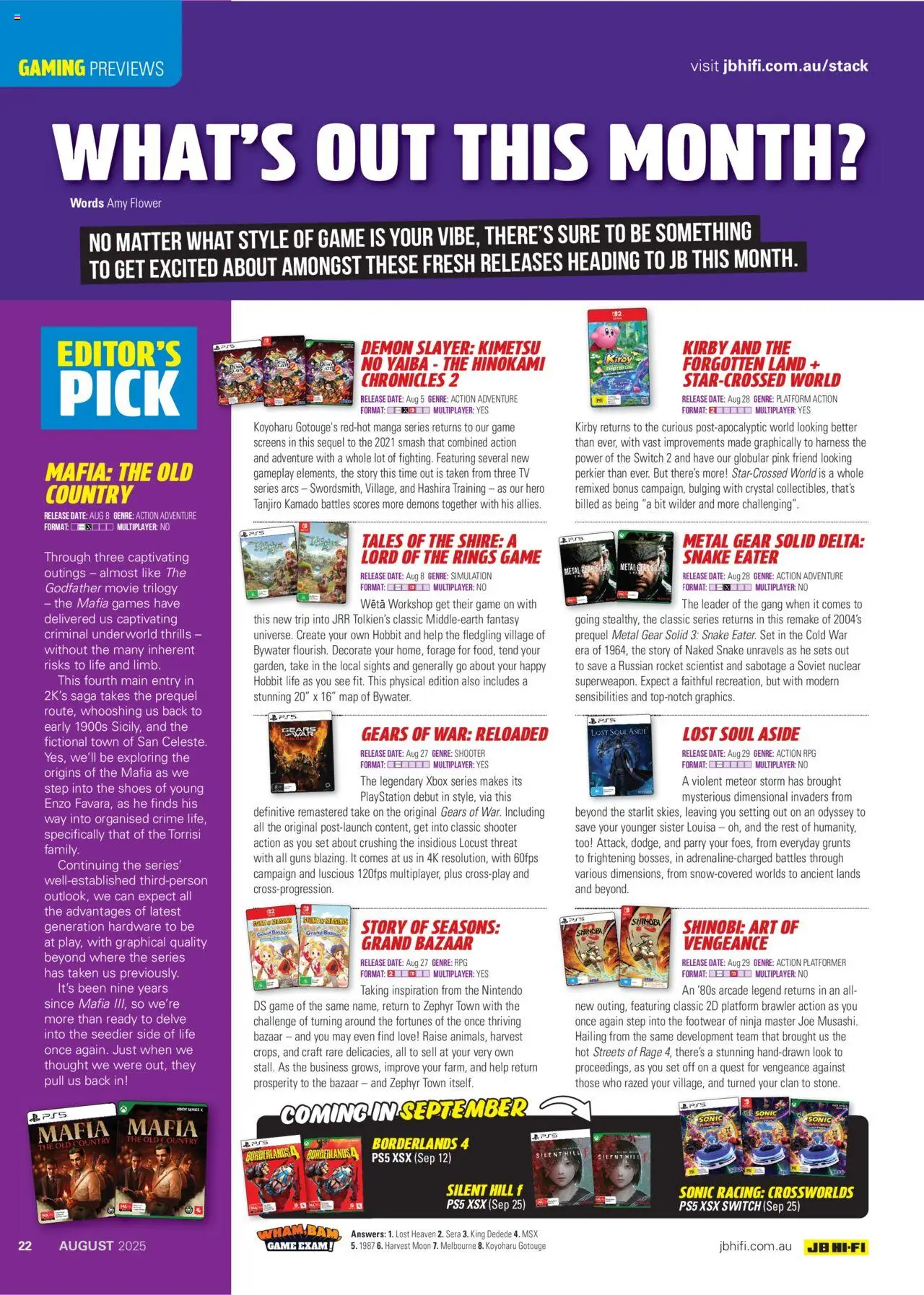 JB Hi-Fi catalogue - valid from 01.08.2025 | Page: 68 | Products: Rocket, Playstation, Xbox, Game