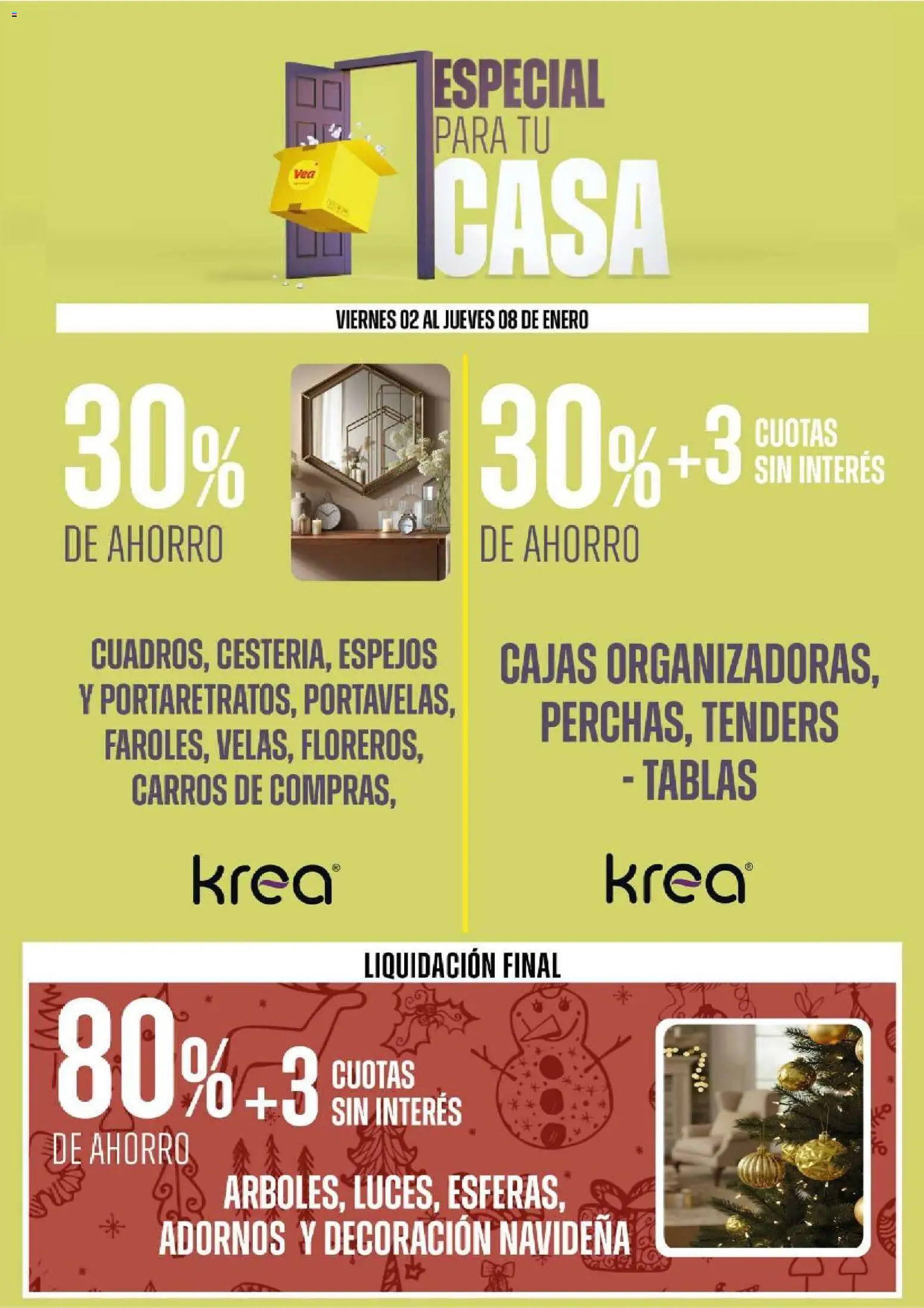 Vea - Ofertas especial para tu casa │ válido desde el 02.01.2026 | Página: 8