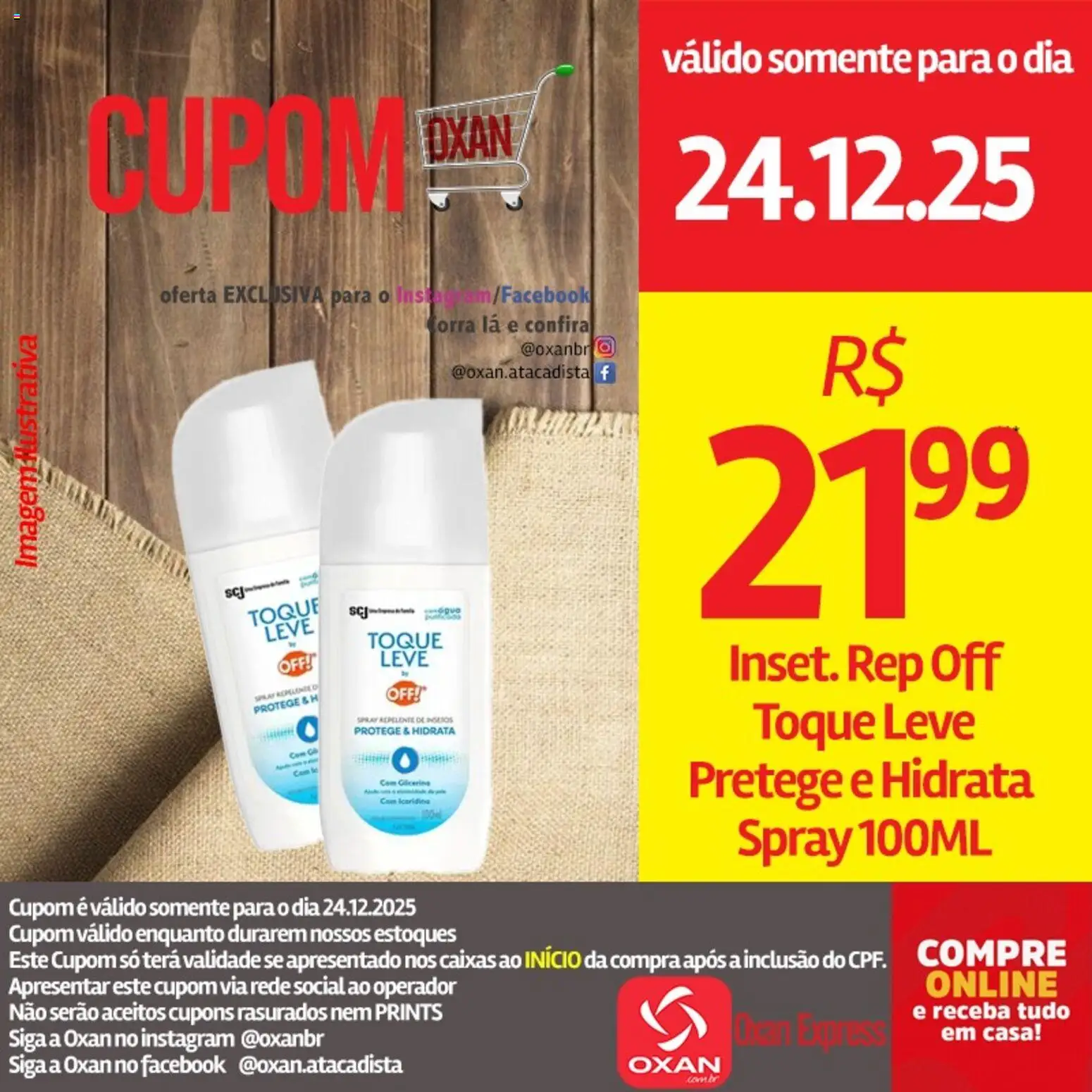 Oxan Atacadista Folheto - válido de 24.12.2025 | Página: 6 | Produtos: Repelente