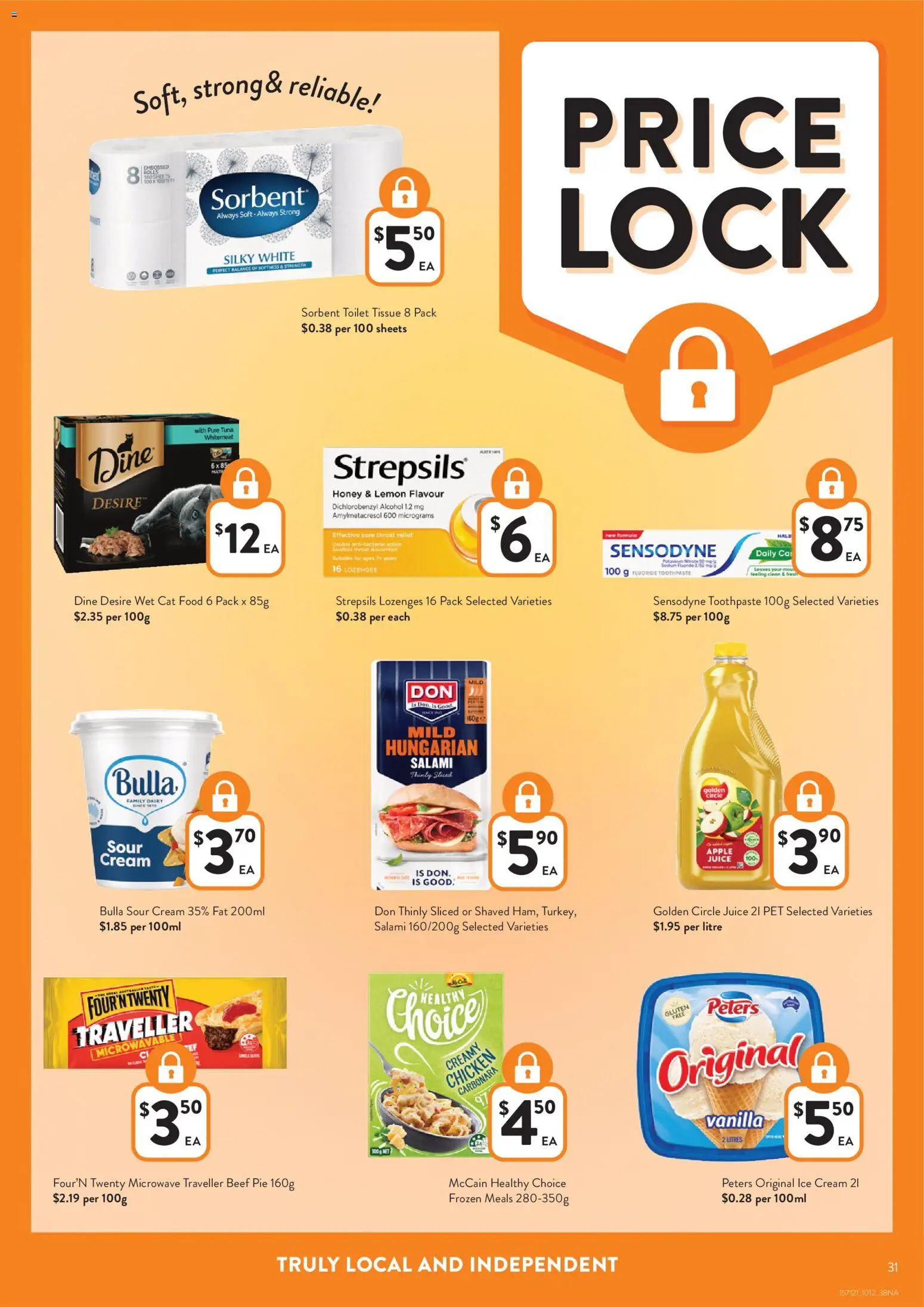 Foodworks catalogue - valid from 10.12.2025 | Page: 31 | Products: Juice, Chicken, Sour cream, Lemon