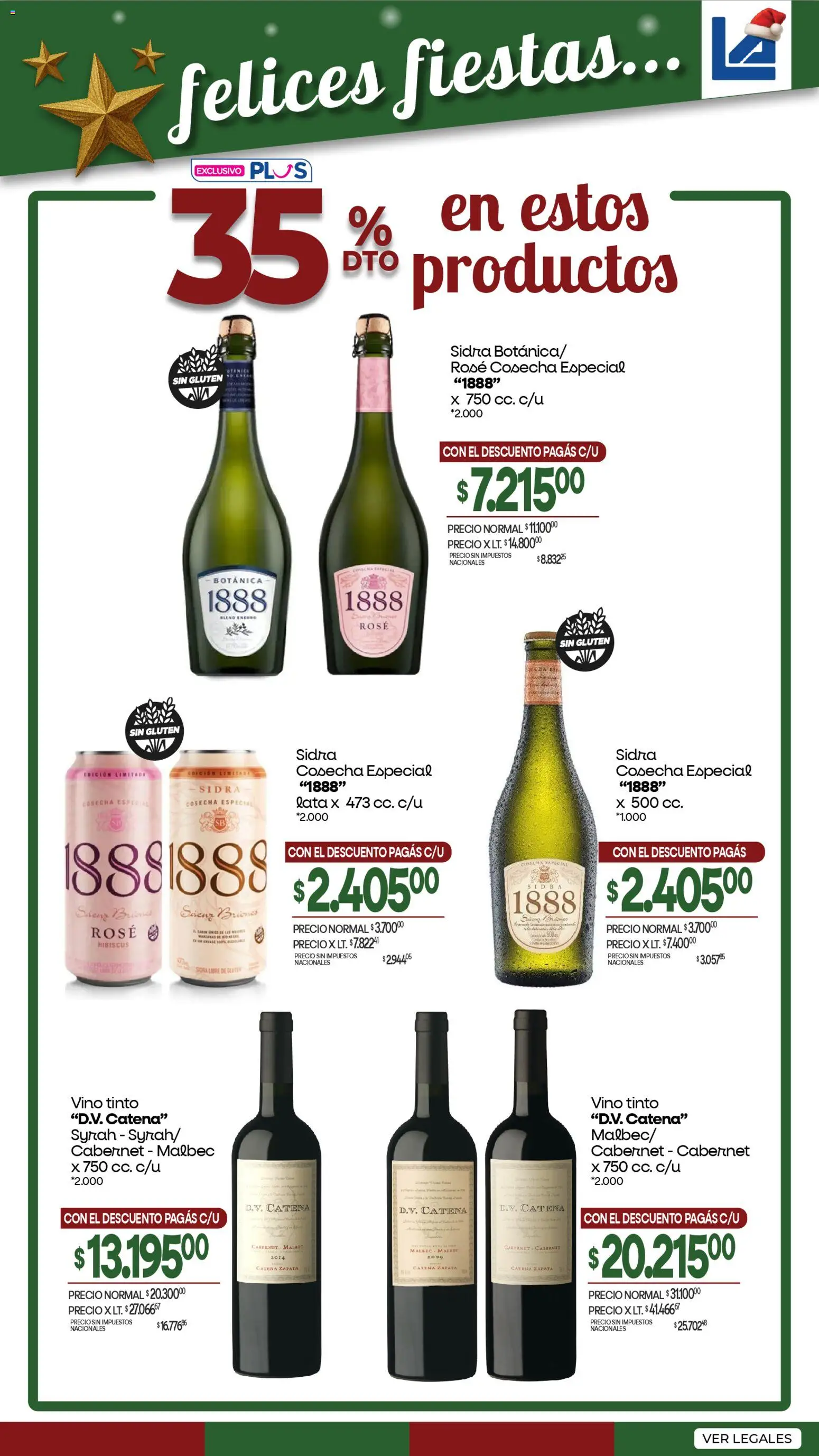 La Anonima catálogo │ válido desde el 11.12.2025 | Página: 13 | Productos: Vino